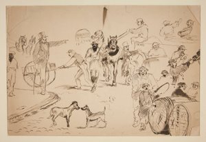 Scena di strada da Edwin Austin Abbey
