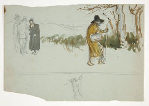 Studio per da Edwin Austin Abbey