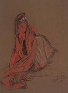 Studio per il cardinale Woolsey per il processo di Caterina