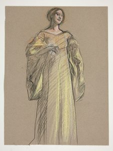 Studio per Fiametta da Edwin Austin Abbey