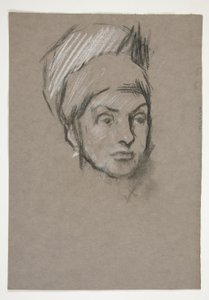 Studio per Scienza: bozzetto per murale per il palazzo del capitolo dello stato a Harrisburg, Pennsylvania, 1902-1911 (completato da John Singer Sargent) da Edwin Austin Abbey