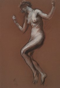 Studio per la figura di 1 pm da Edwin Austin Abbey
