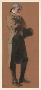 Studio per figura del Dr. Benjamin Rush da Edwin Austin Abbey
