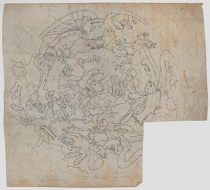 Studio per i segni zodiacali di sfondo