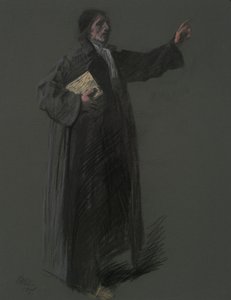 Studio per la figura di Johann Kelpius