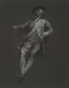 Studio per la figura di John Dickinson da Edwin Austin Abbey