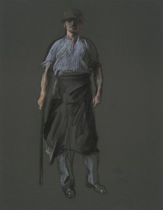 Studio per la figura di un Lavoratore da Edwin Austin Abbey