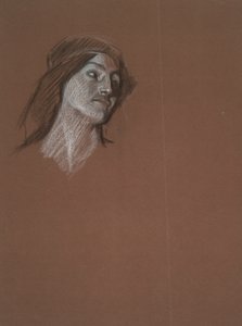Studio di donna da Edwin Austin Abbey