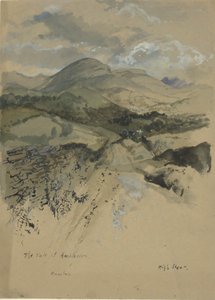 La Valle di Ambleside, Wansfell da Edwin Austin Abbey