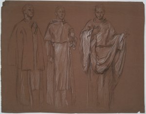 Studio non identificato da Edwin Austin Abbey
