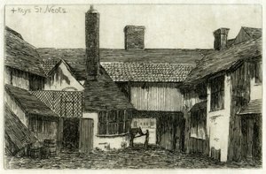 Le Chiavi della Croce, St Neots, Cambridgeshire, 1881 da Edwin Edwards