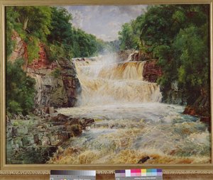 Cascate Swallow, Bettws-y-Coed, Galles del Nord da Edwin Frederick Holt