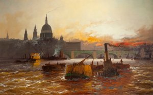 La Piscina di Londra, 1940-45 da Edwin Henry Eugene Fletcher