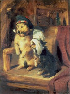 Piccoli vagabondi, 1836 da Edwin Landseer