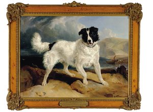 Nettuno, proprietà di William Ellis Gosling, Esq., 1824 da Edwin Landseer
