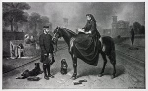 Regina Vittoria a Osborne, dopo il dipinto del 1865