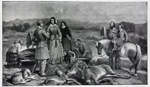 La regina Vittoria sbarca a Loch Muick