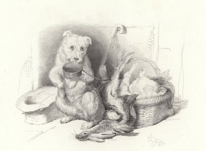 Il mendicante da Edwin Landseer