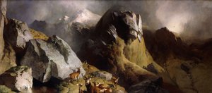 Il passo dei cervi, c.1852 da Edwin Landseer
