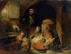 Il selvaggio, c.1838 da Edwin Landseer