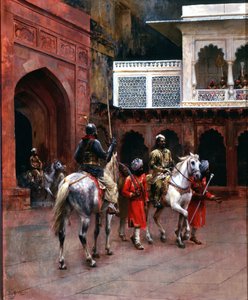 Principe indiano, Palazzo di Agra da Edwin Lord Weeks