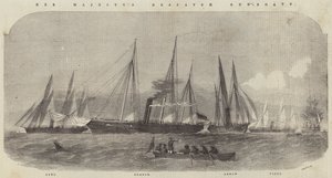 Le cannoniere di Sua Maestà, Lynx, Beagle, Arrow e Viper da Edwin Weedon