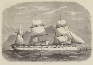 India e il Principe di Galles, HMS Serapis
