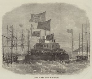 Varo della HMS Cyclops a Blackwall da Edwin Weedon
