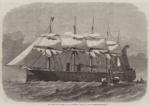 La nostra flotta corazzata, HMS Minotaur, costruita sul Tamigi da Edwin Weedon