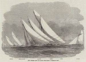 Gara del Royal Thames Yacht Club, gli yacht a Northfleet Hope da Edwin Weedon