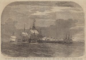 La flotta baltica si prepara ad ancorare all