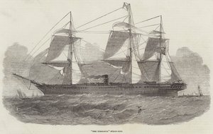 La nave a vapore Himalaya