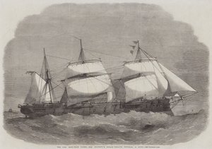 La Nuova Flotta Corazzata, La Fregata a Vapore di Sua Maestà Defence, 18 Cannoni da Edwin Weedon