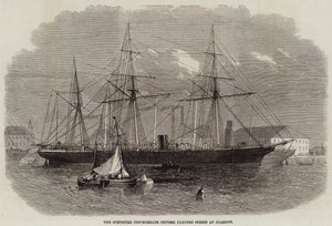 Il sospetto incrociatore confederato Pampero sequestrato a Glasgow da Edwin Weedon