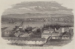 La città e la baia di Castellammare, vicino a Napoli da Edwin Weedon