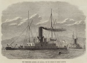Le navi torretta Abissinia e Magdala, per la difesa del porto di Bombay da Edwin Weedon
