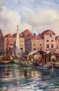 Il Reno: Dordrecht, Il mercato del pesce da Effie Jardine
