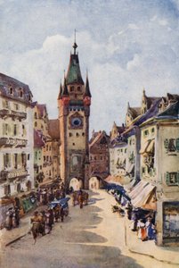 Il Reno: Vecchia Torre, Friburgo in Brisgovia da Effie Jardine