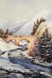 Il Reno: Il Ponte del Reno a Thusis da Effie Jardine
