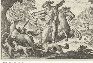 Caccia al cervo da Egbert Jansz.