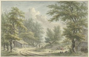 Paesaggio vicino a Eext, Drenthe