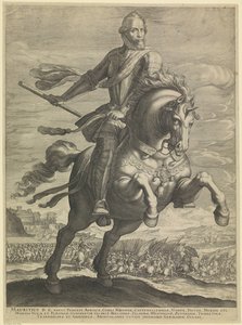 Ritratto equestre di Maurizio, principe di Orange da Egbert van Panderen