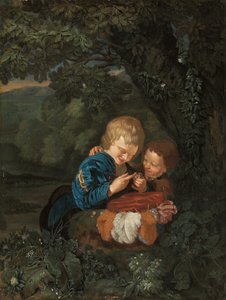 I giovani cacciatori di uccelli da Eglon Hendrick van der Neer