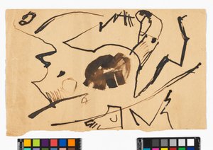 Abstrakter Versuch da Egon Schiele