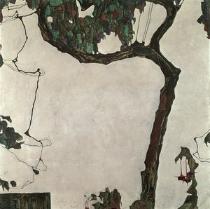 Albero autunnale, 1909 da Egon Schiele