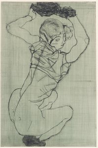 Accovacciato da Egon Schiele