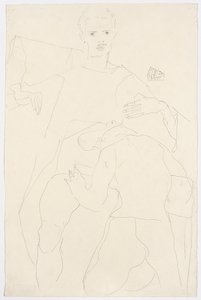 Scena erotica da Egon Schiele
