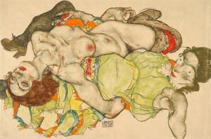Amanti femminili da Egon Schiele