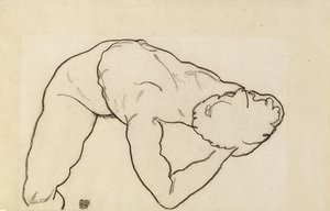 Nudo femminile, 1918 da Egon Schiele