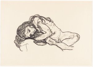 Ragazza da Egon Schiele
